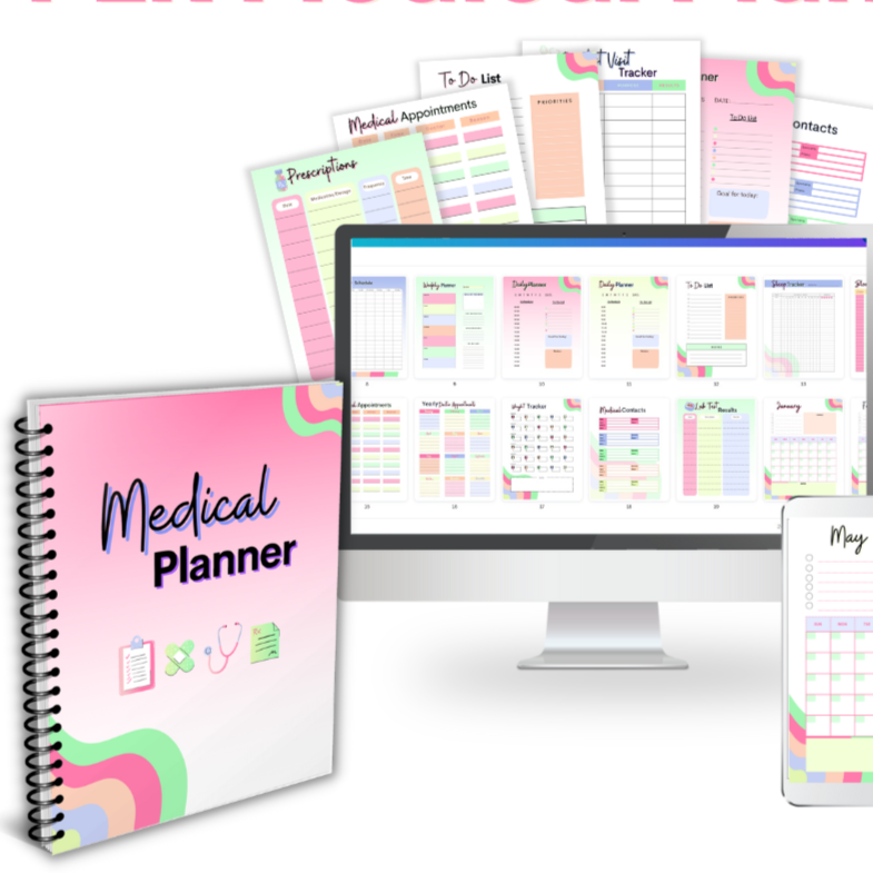 Colorful Medical Planner