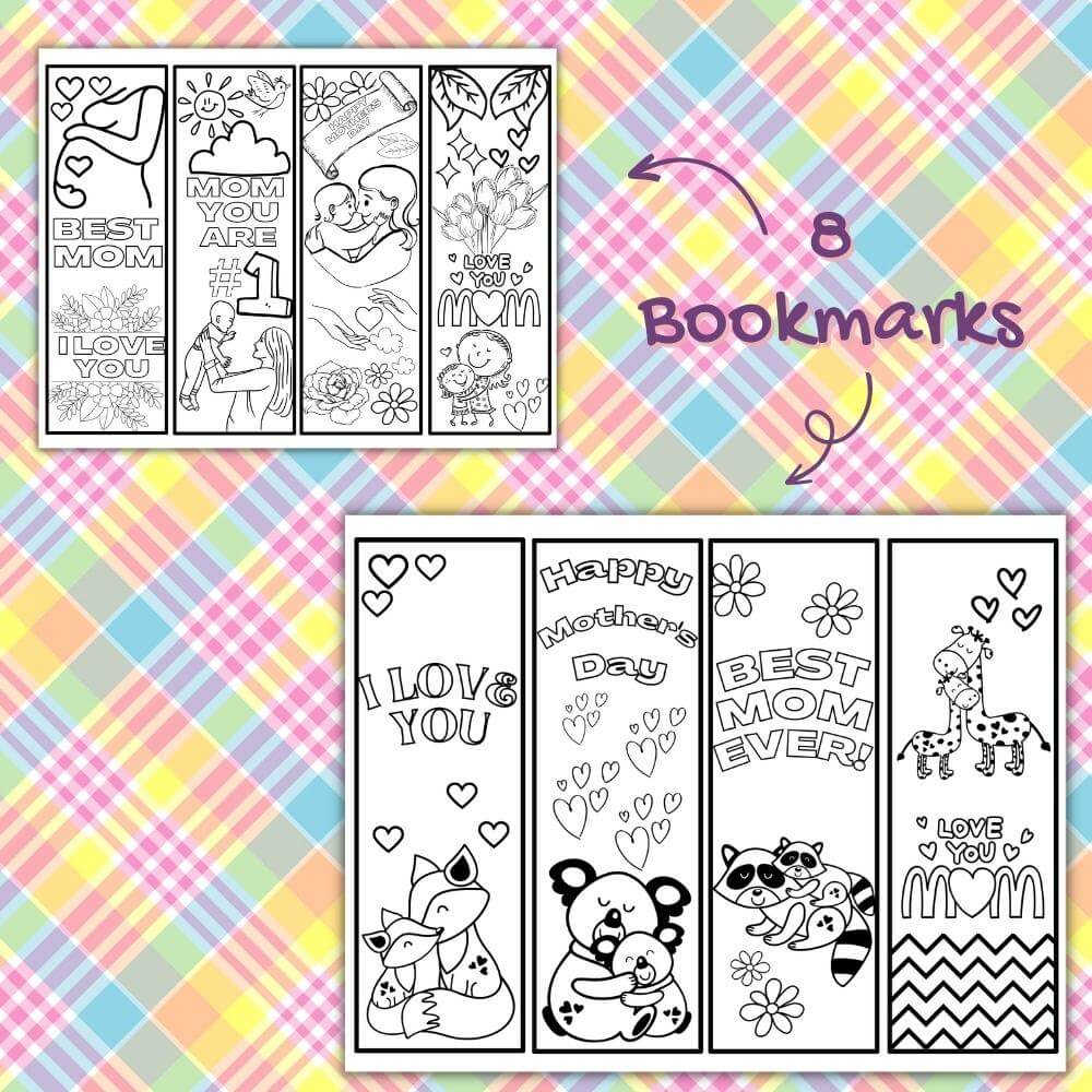 Mother’s Day Activity Bundle – 20 Printable Pages