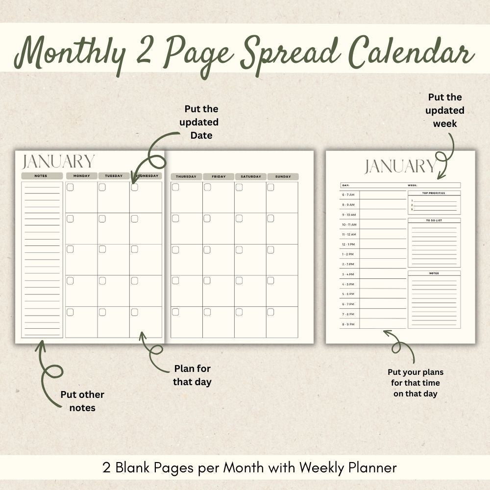 PLR Personal Finance Planner | Minimalist Editable Budget Templates