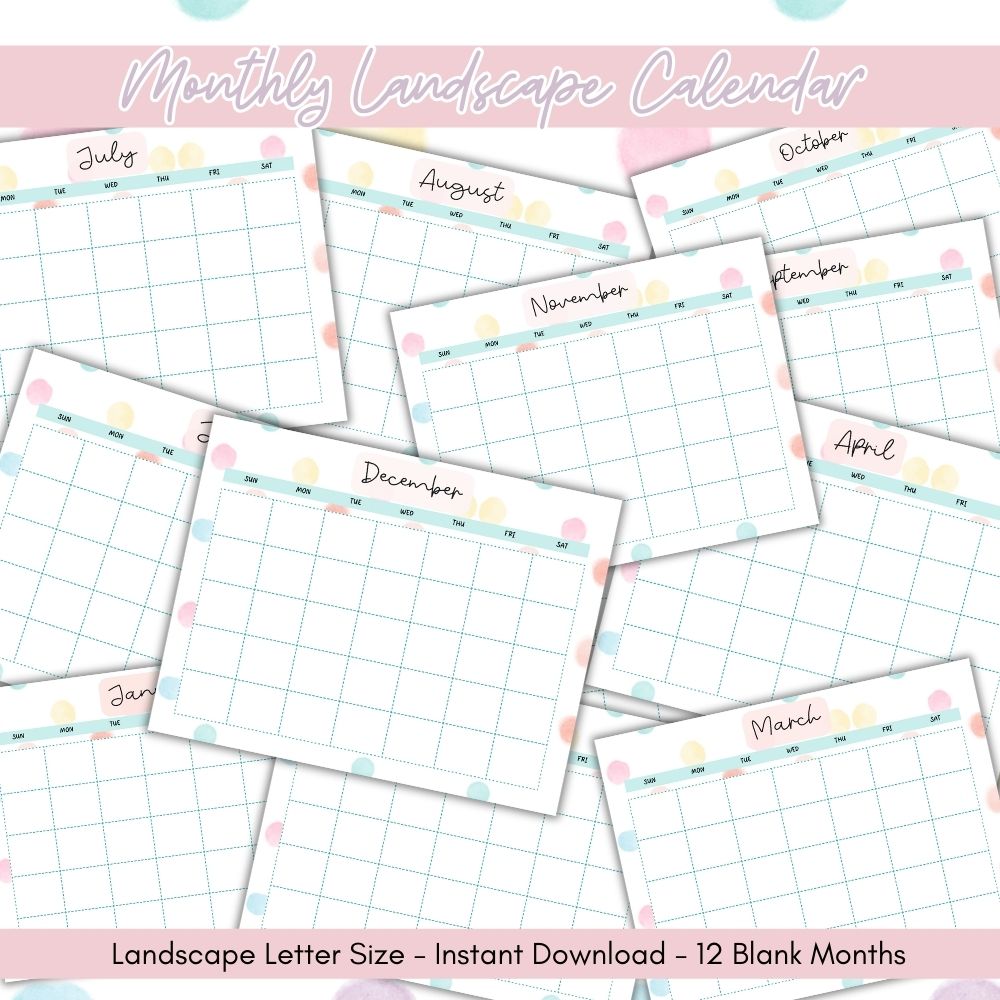 PLR ADHD Planner | Polka Dot Editable Focus & Routine Templates