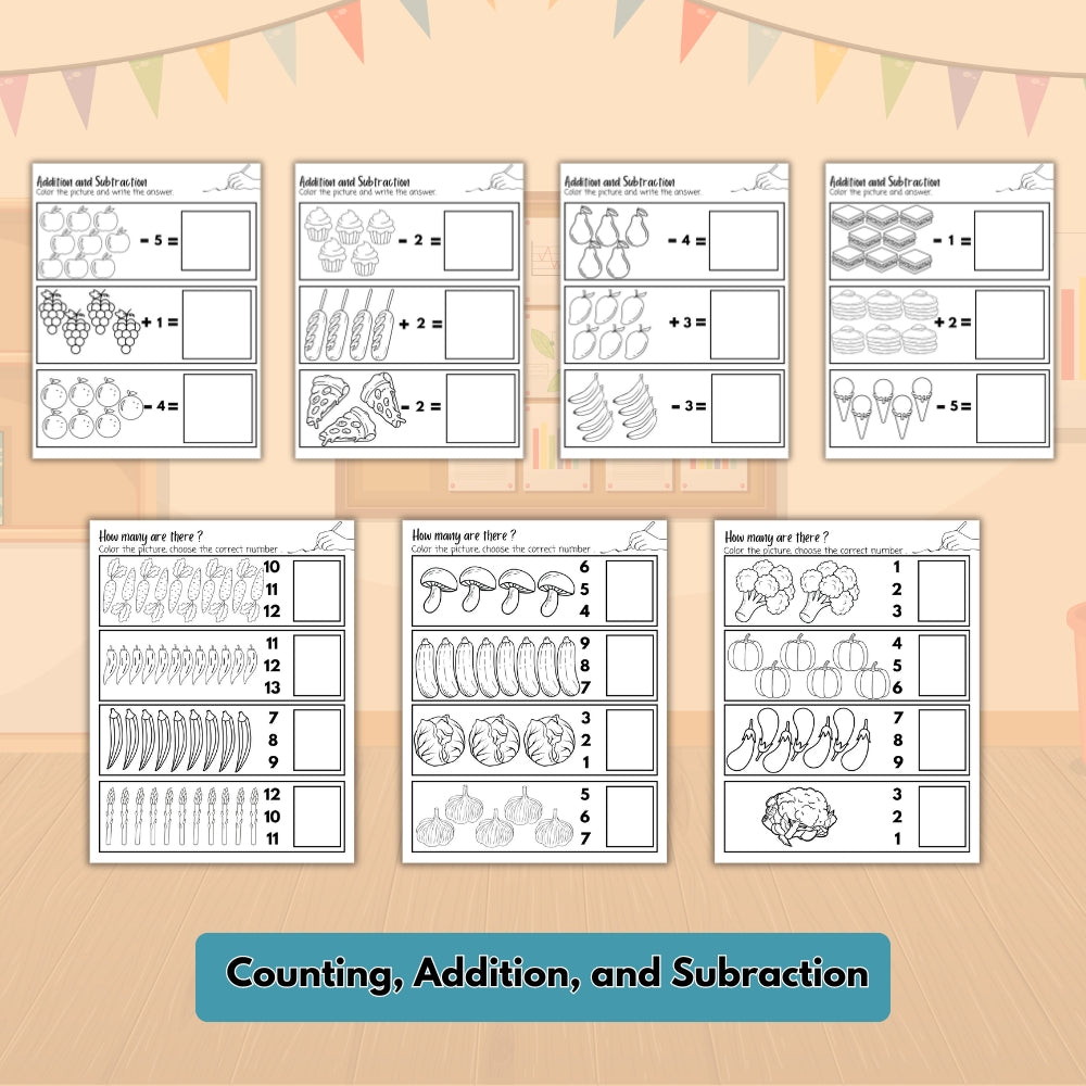 Preschool Worksheets – 30 Fun & Educational Printables