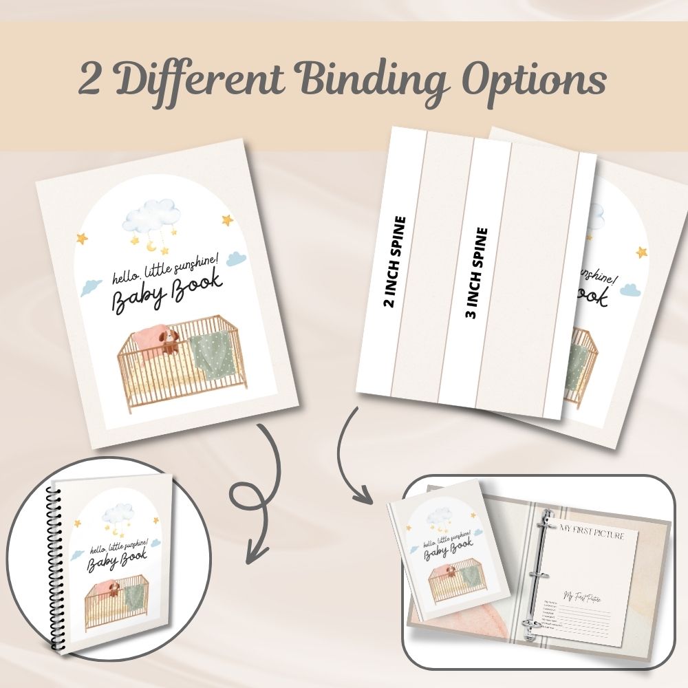 PLR Printable Baby Book | Journals for baby memories | My Store