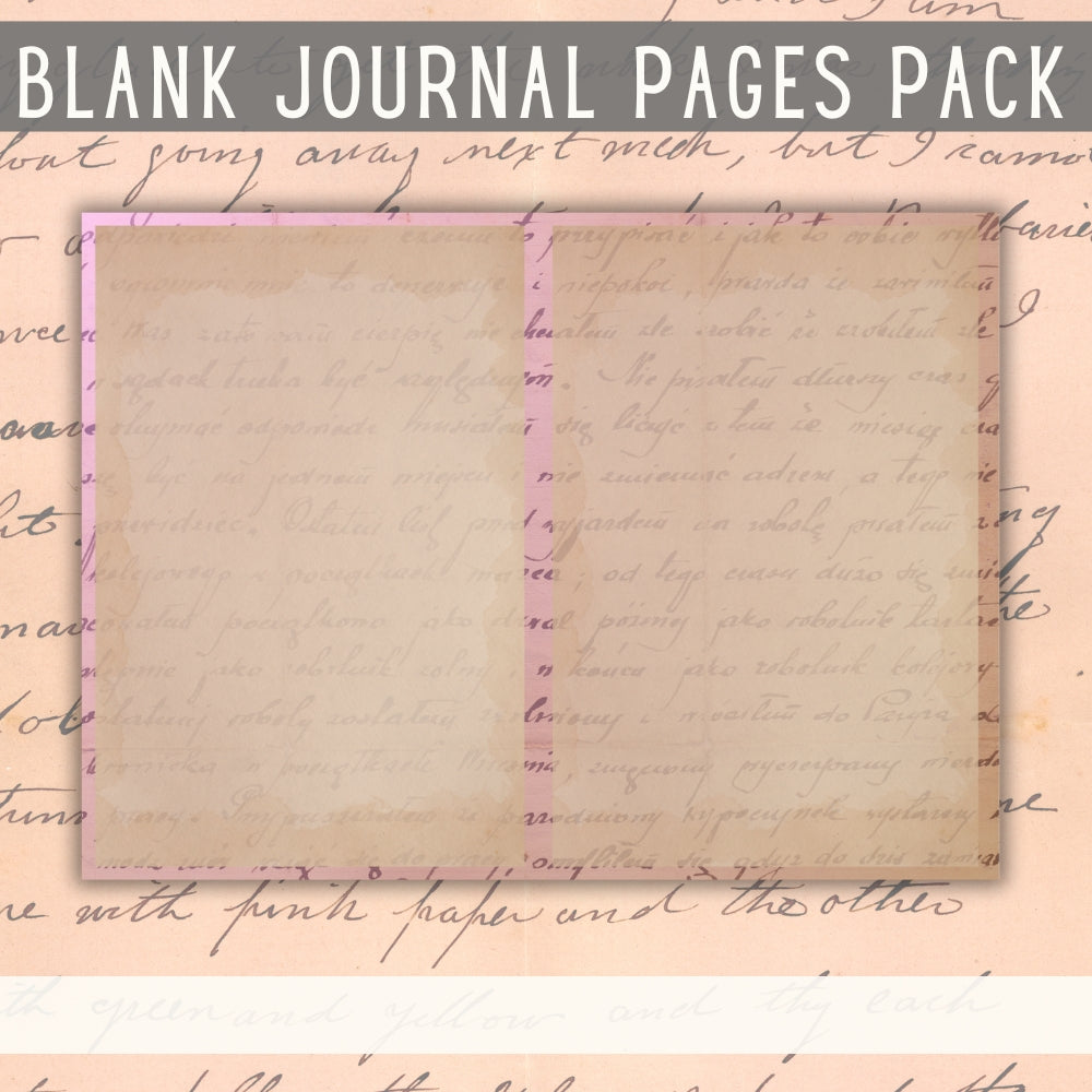 PLR Blank Journal Pages | Journals for writing and creativity | My Store
