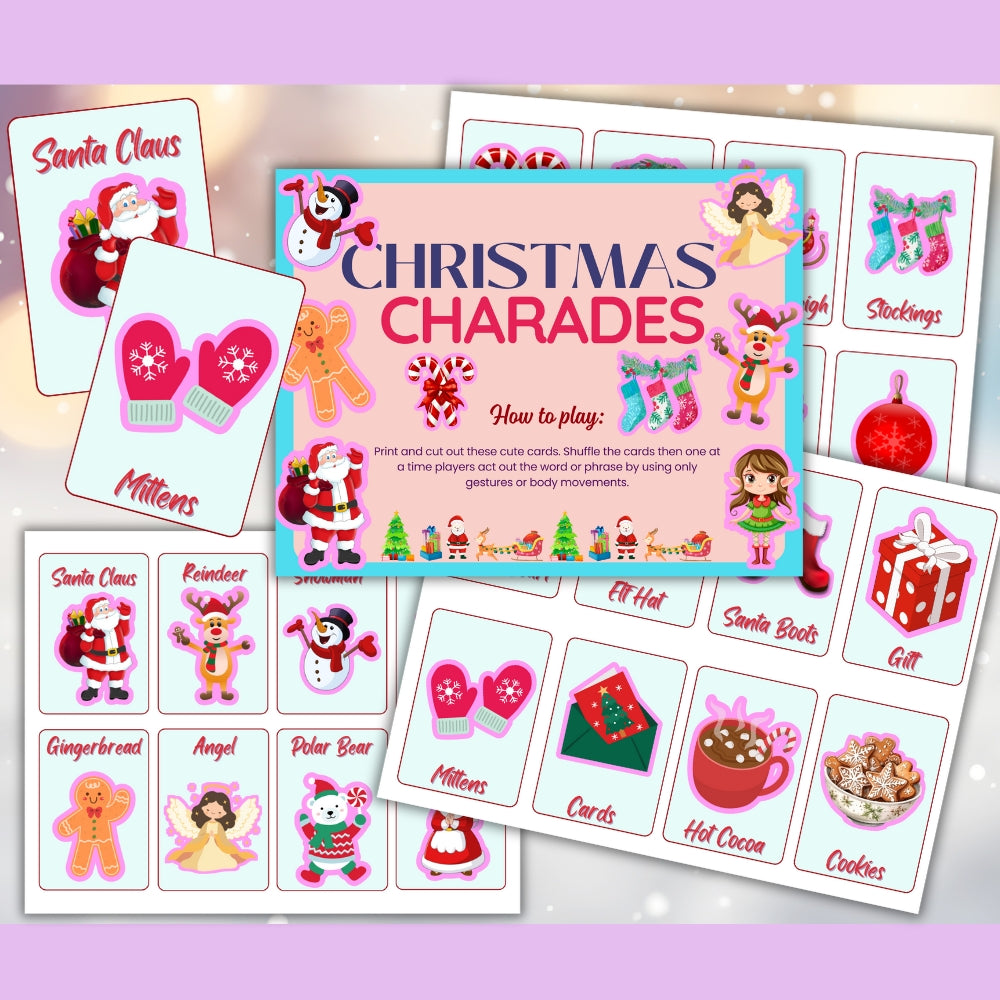 Christmas Printable Board Game