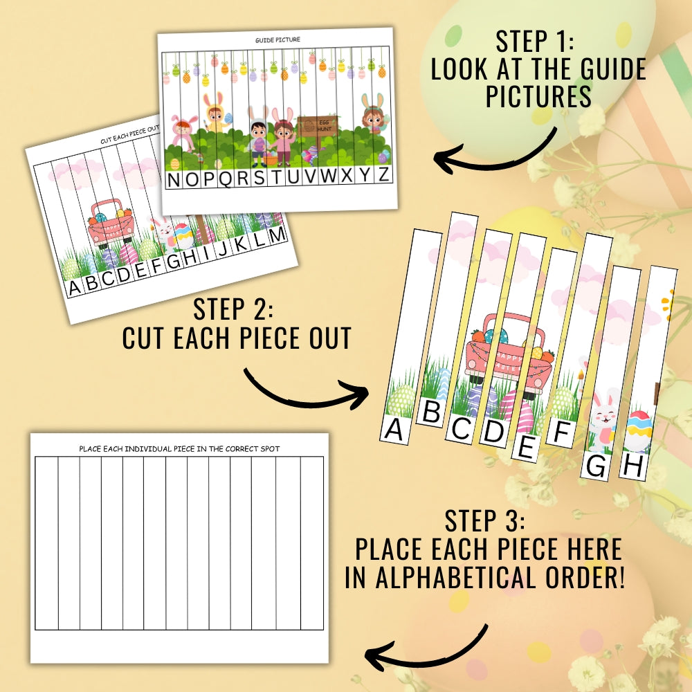 Easter Alphabet Puzzle