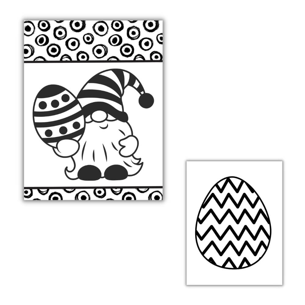 Gnome Easter Coloring Pages – 17 Printable Sheets