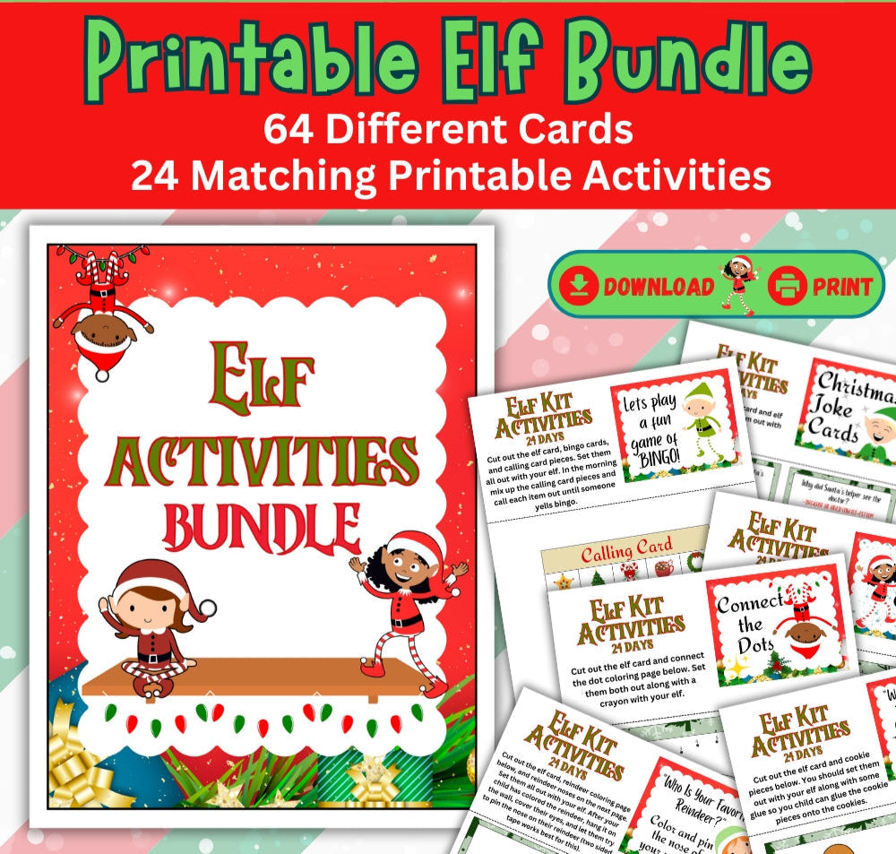 Printable Elf Bundle