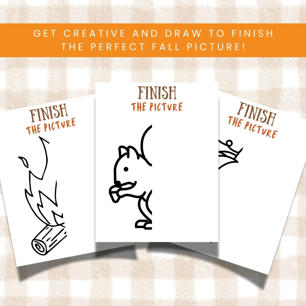 Fall Boredom Buster Pack – 25 Fun Printable Activities