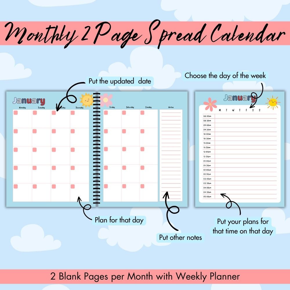 Blue Kids Chore Chart Bundle – 28 Printables