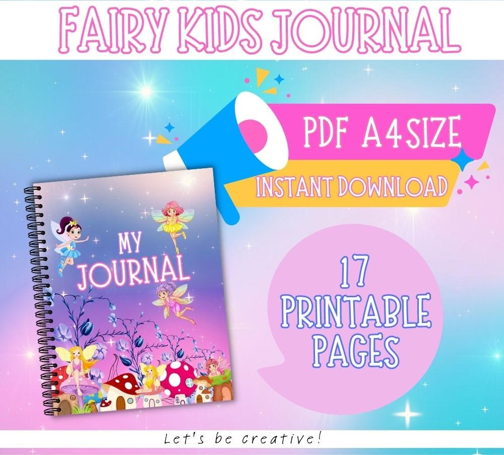 PLR Kids Fairy Journal | Journals for kids | My Store