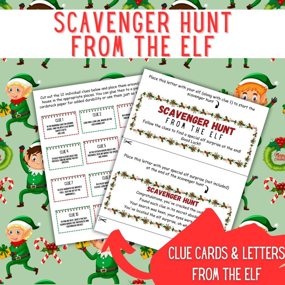 Scavenger Hunt from the Elf