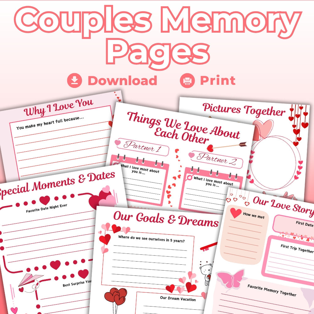 PLR Valentine's Day Printable Bundle – 23 Pages for Fun & Profit