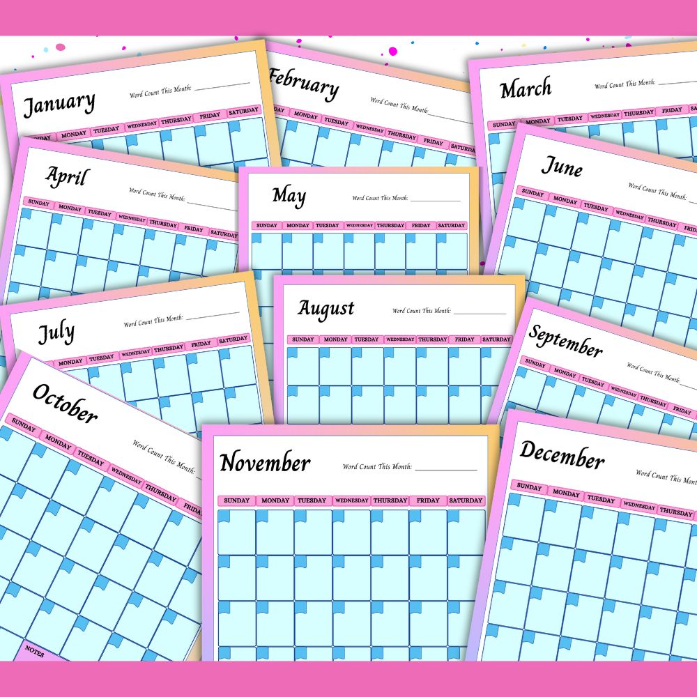 Writing Tracker for Teens