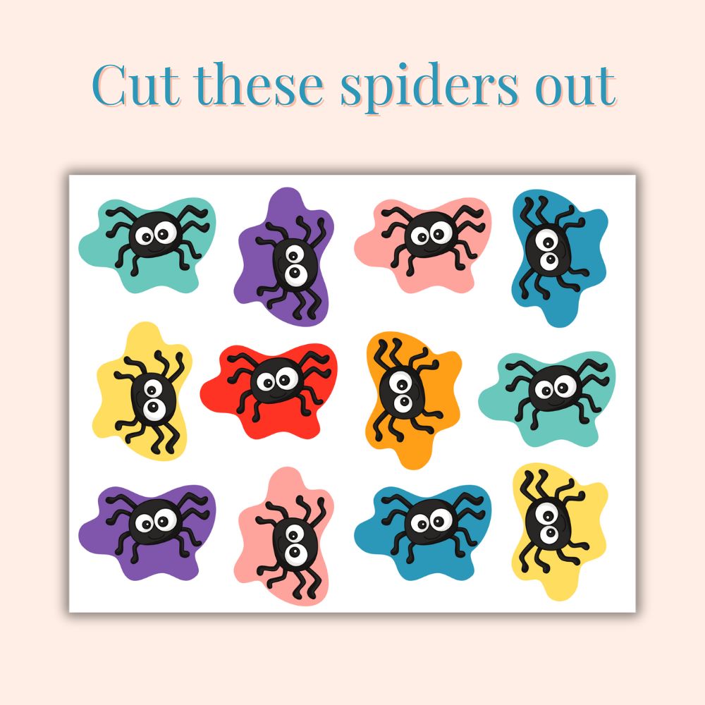 Pin the Spider on the Web – Halloween Party Game