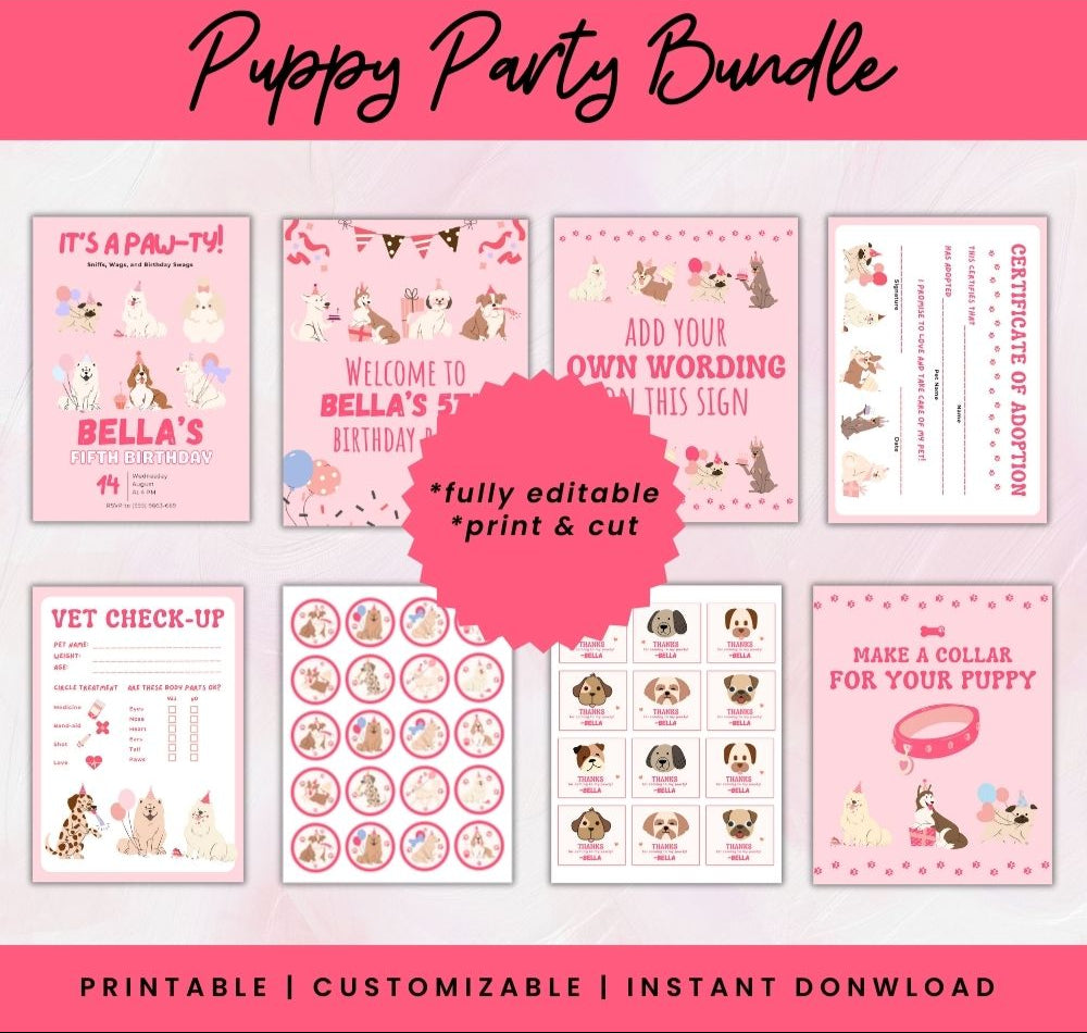 Puppy Party Bundle
