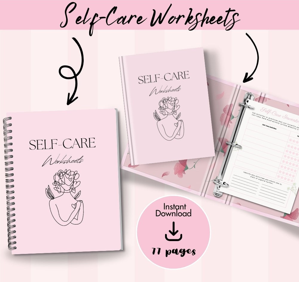 PLR Self-Care Worksheet Set | Journals for personal wellness | My Store