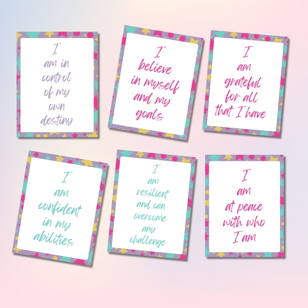 Affirmation Card Bundle Stars Design
