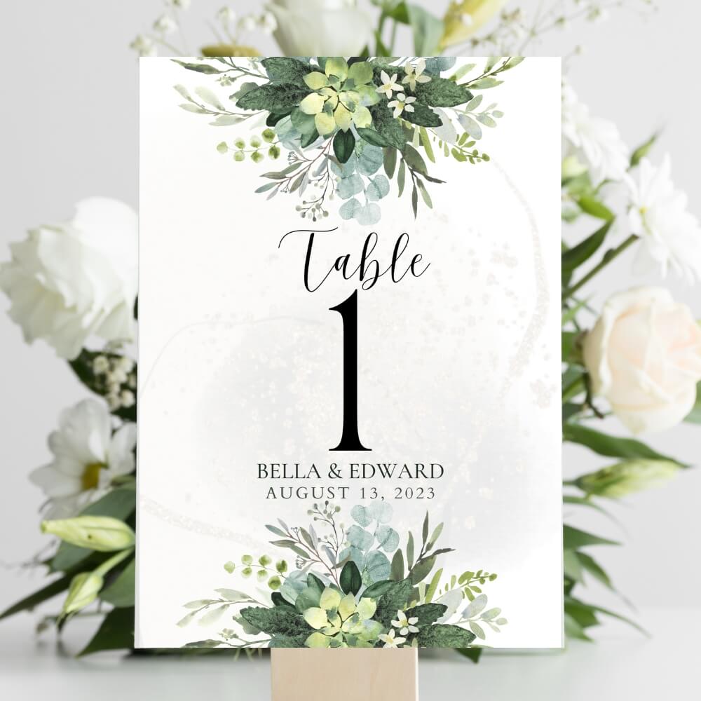Floral Wedding Bundle – 21 Canva Templates