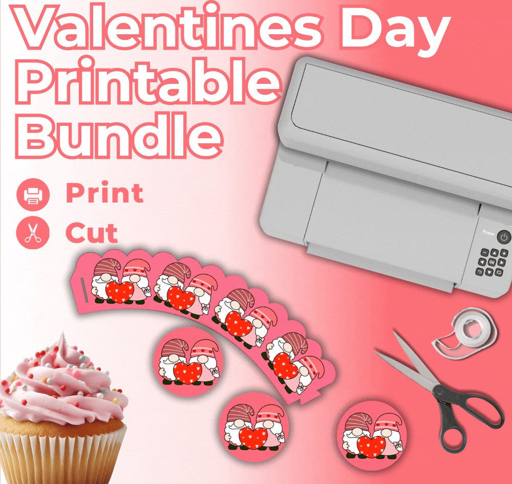 PLR Valentine's Day Printable Bundle – 23 Pages for Fun & Profit