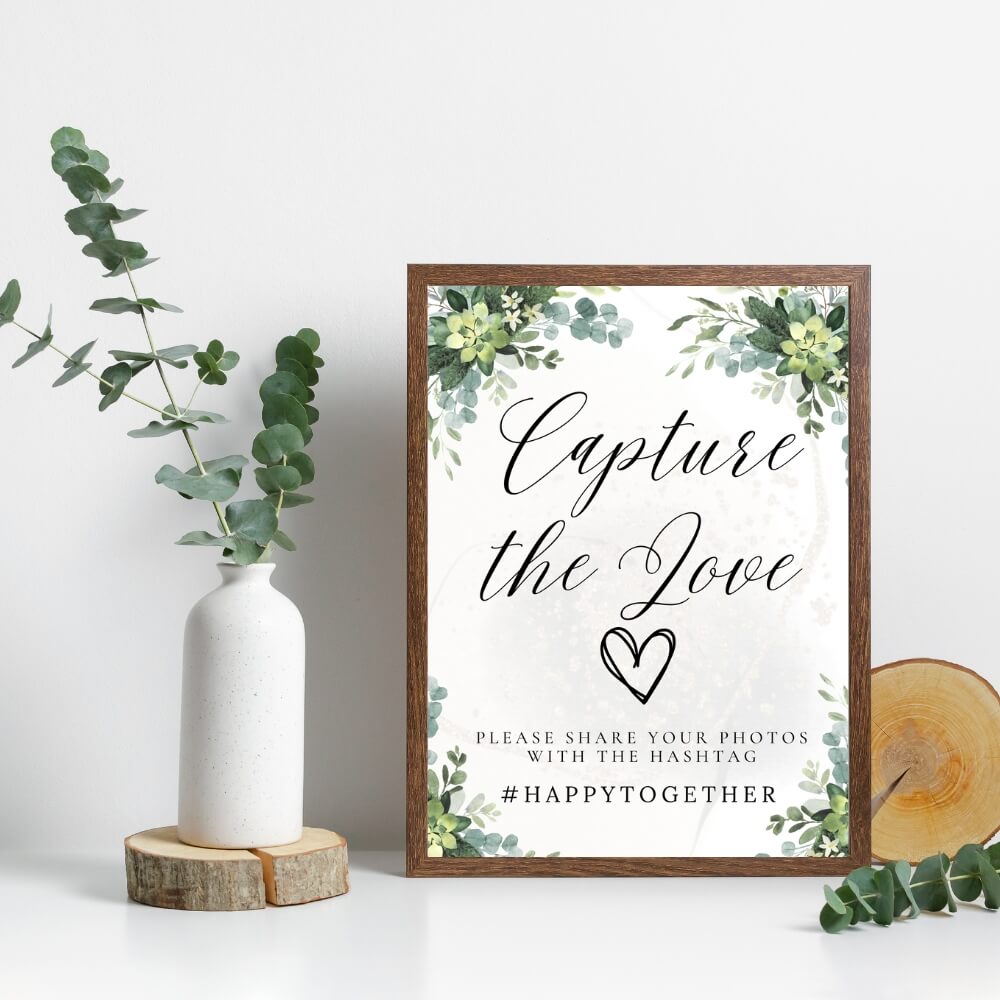 Floral Wedding Bundle – 21 Canva Templates