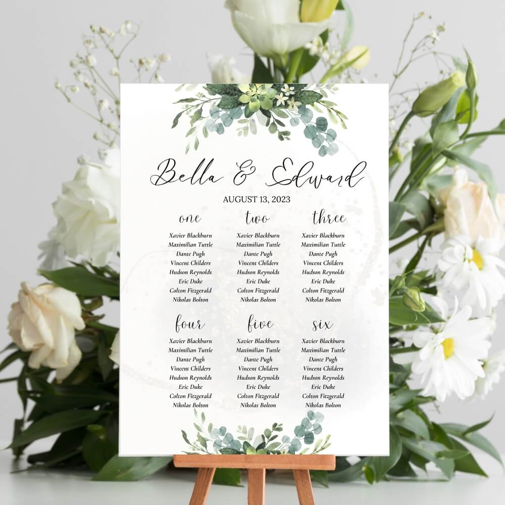 Floral Wedding Bundle – 21 Canva Templates