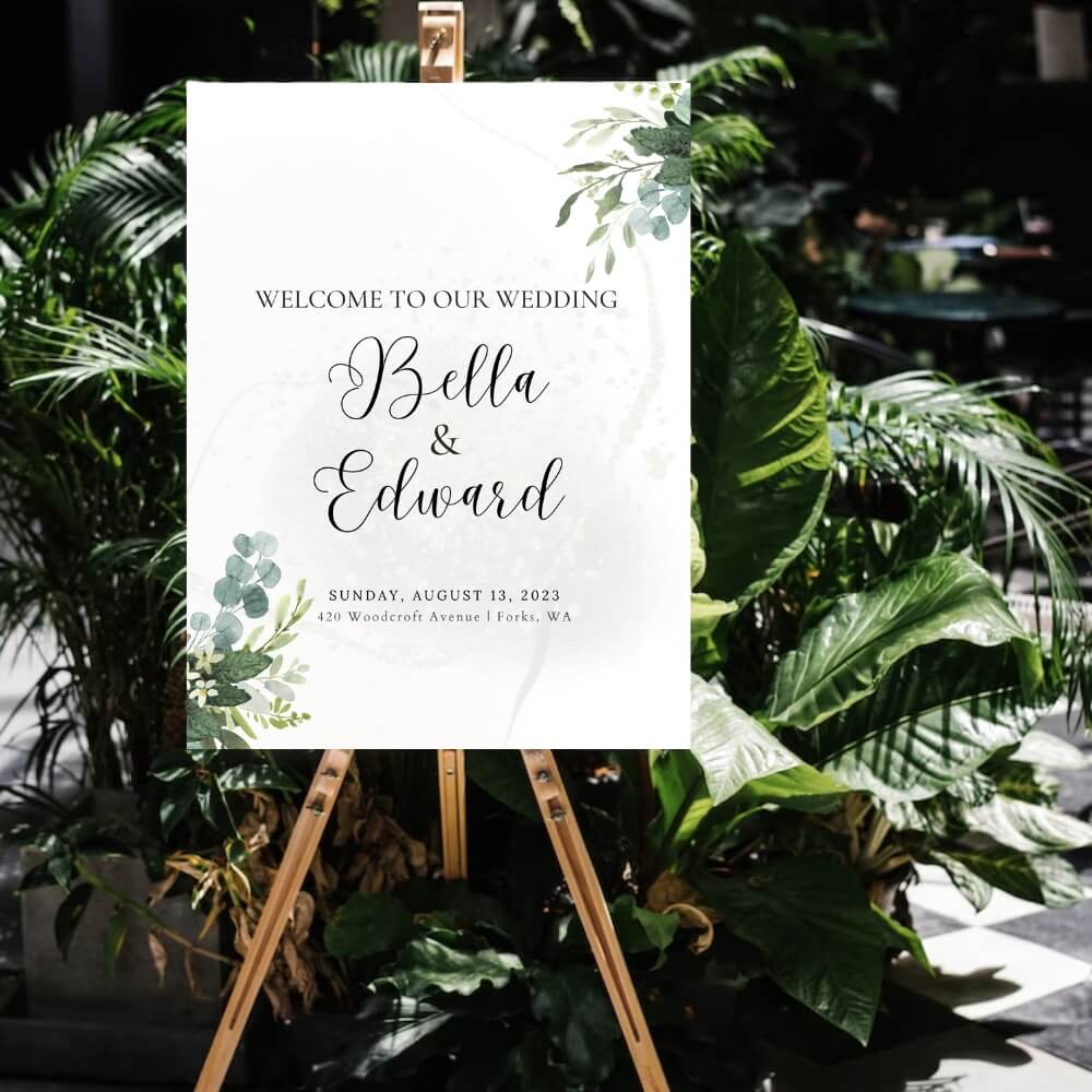 Floral Wedding Bundle – 21 Canva Templates