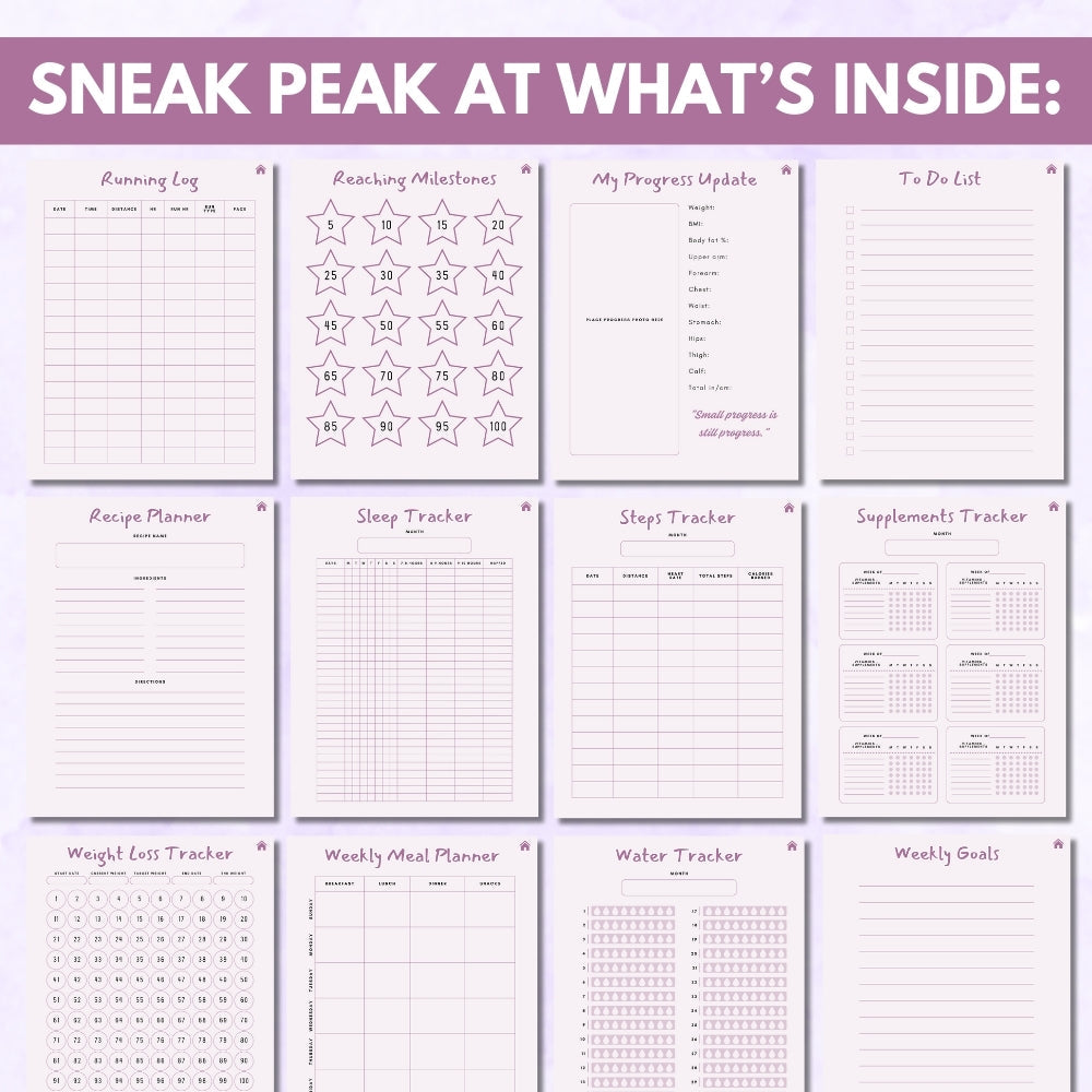 Digital Weight Loss Journal