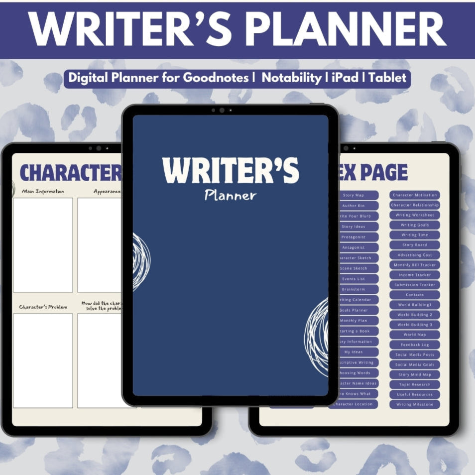 Digital Writer's Planner