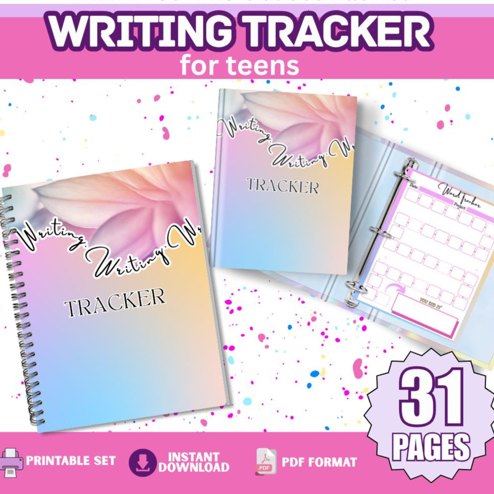 Writing Tracker for Teens