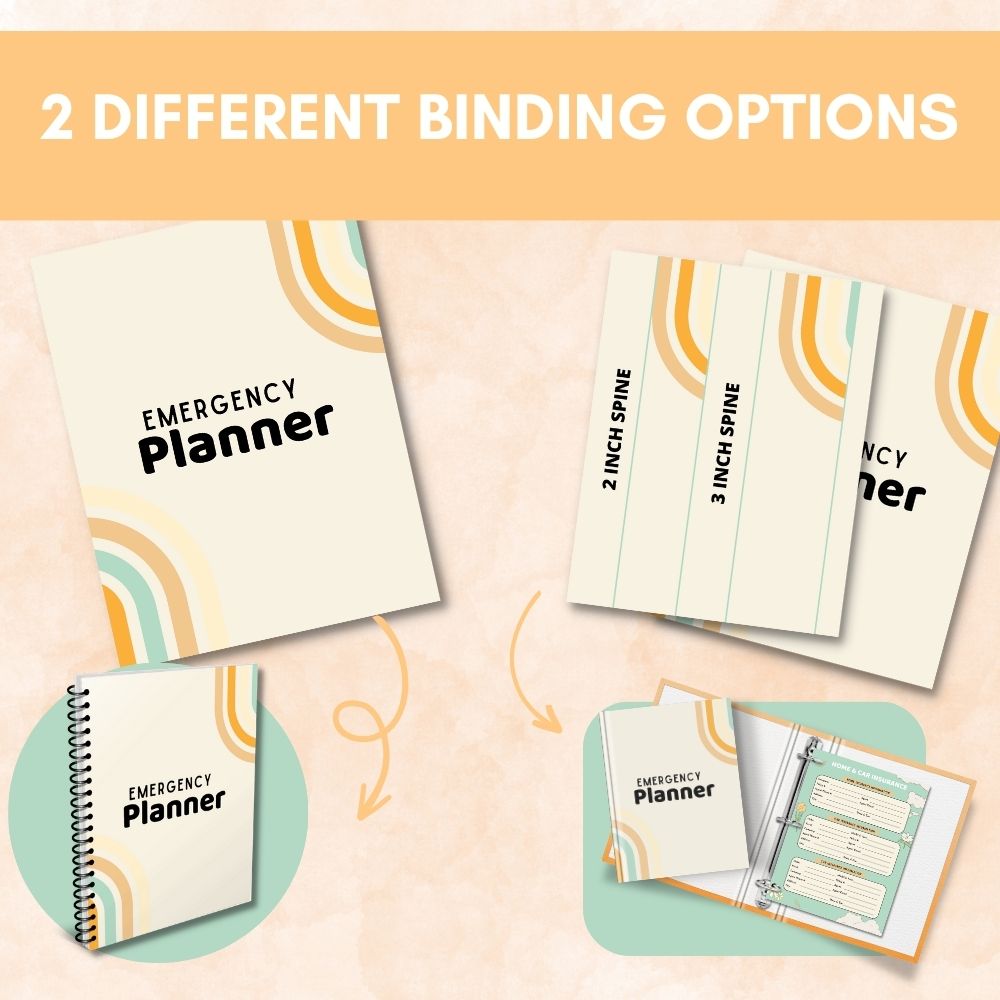 Green/Orange Emergency Planner