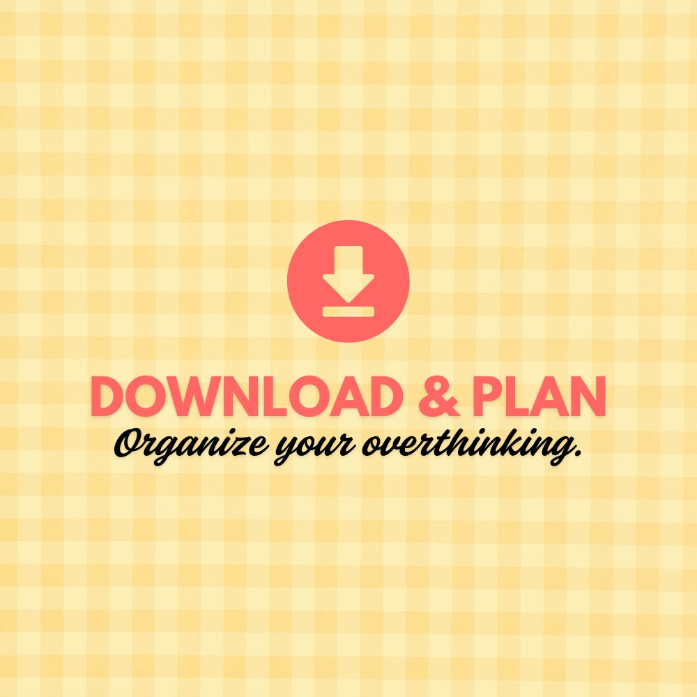 Digital Anxiety Planner