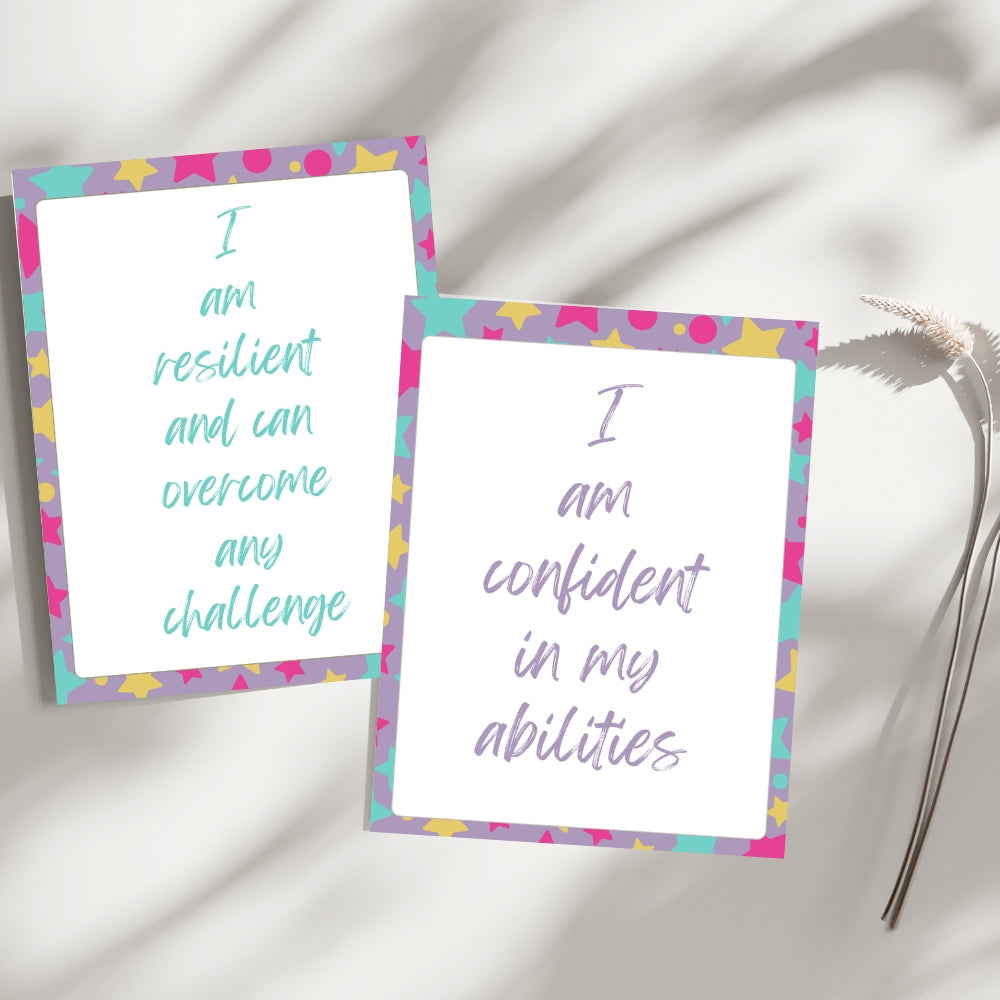 Affirmation Card Bundle Stars Design