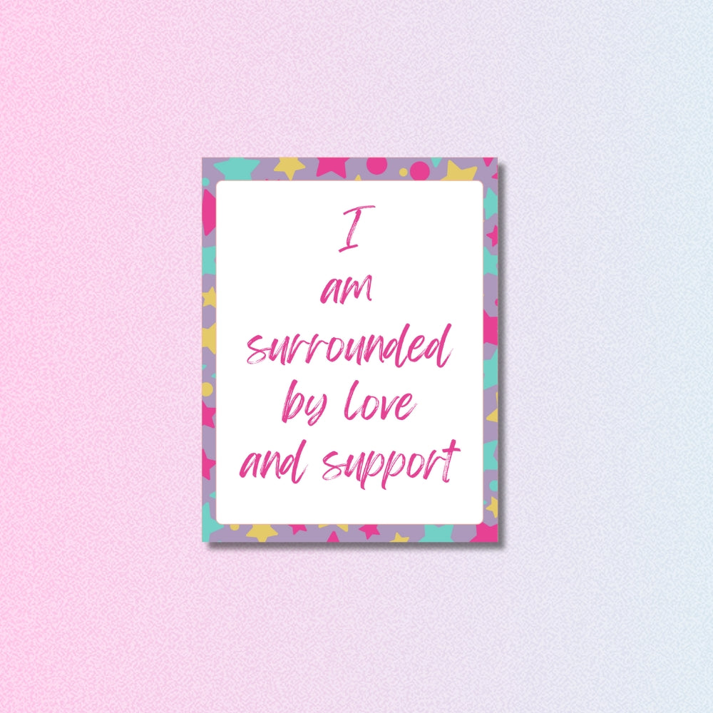 Affirmation Card Bundle Stars Design