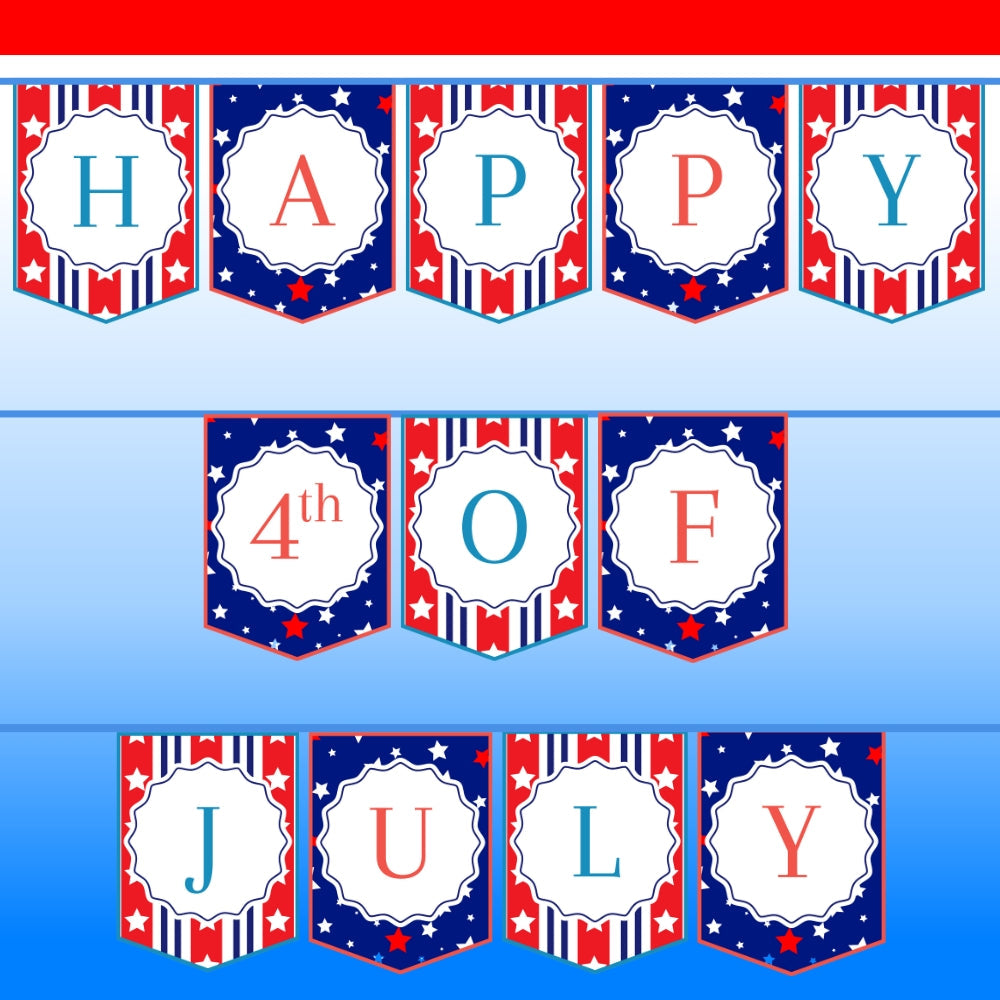 4th of July Banner