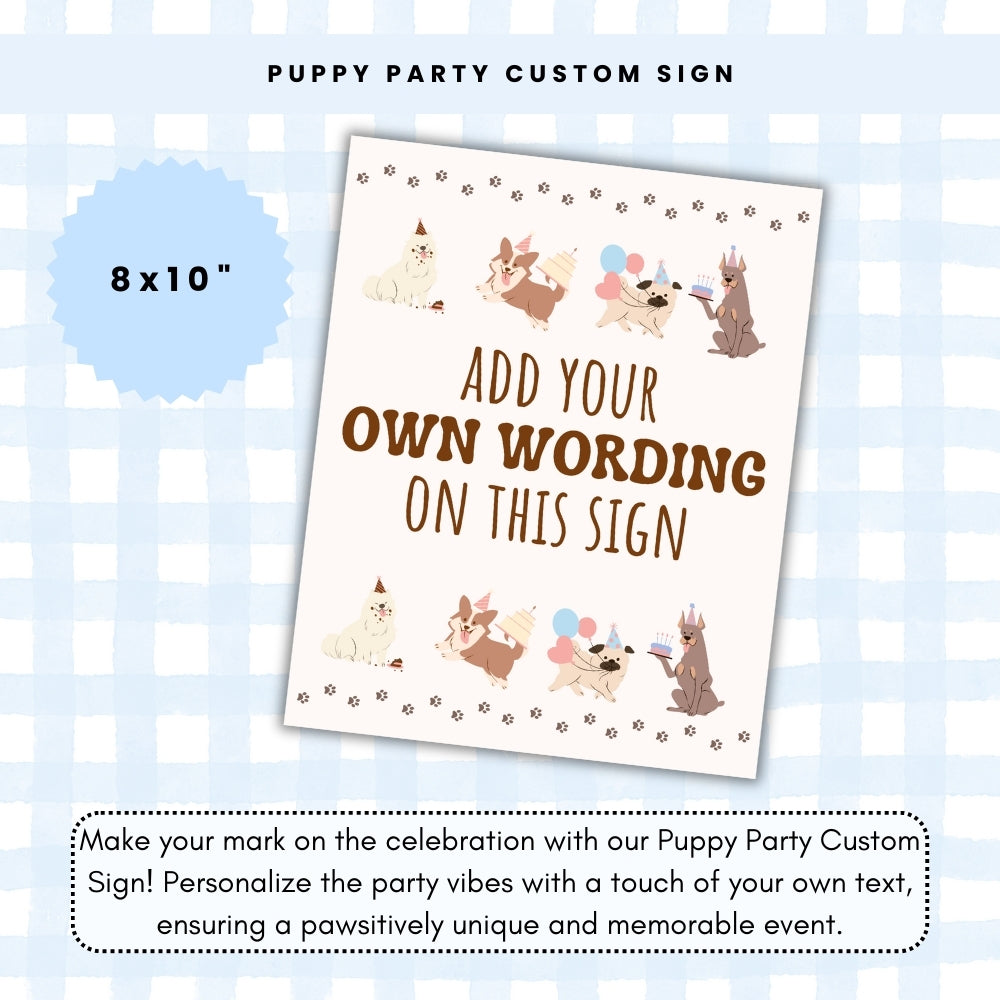 Puppy Party Bundle for Boy