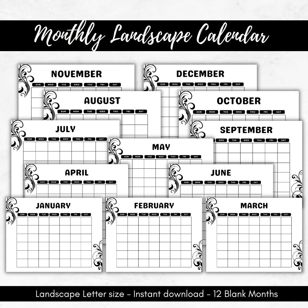 PLR Cleaning & Decluttering Planner | Black & White Templates
