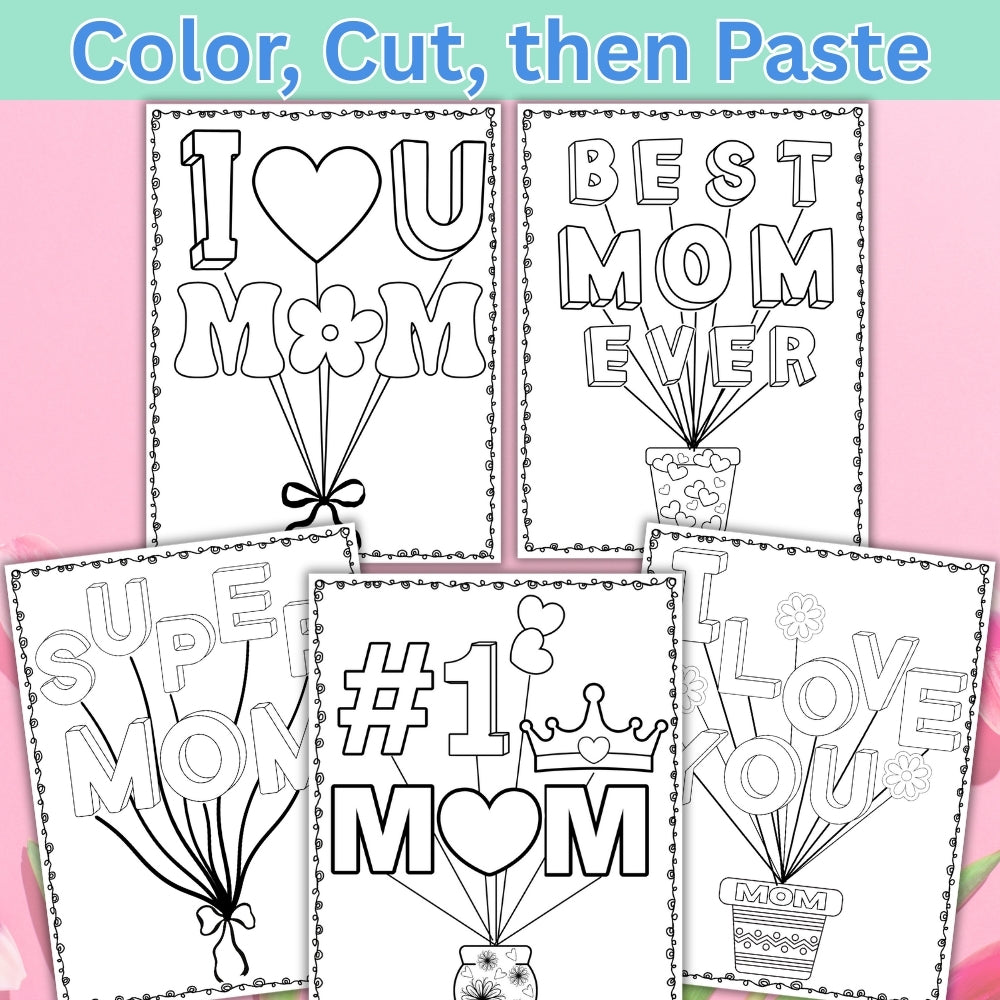 Printable Mother’s Day Craft – 5 Creative DIY Projects