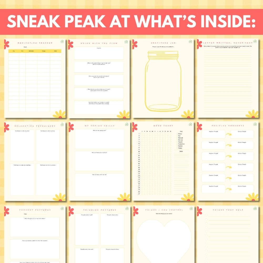 Digital Anxiety Planner