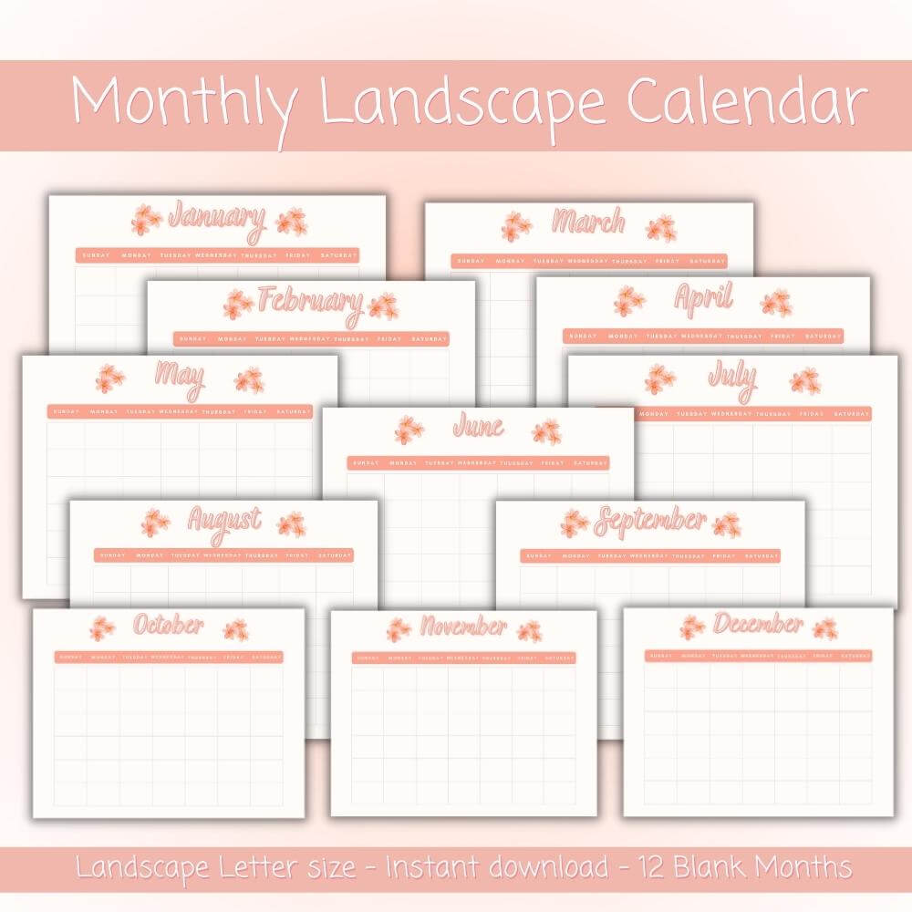 Spring Journal – 113 Page Floral Printable