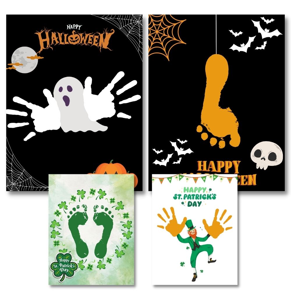 Handprint & Footprint Crafts – Fun Kids Activity Pack