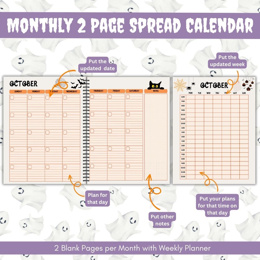 Halloween Planner | Organize Spooky Fun Parties & Costumes