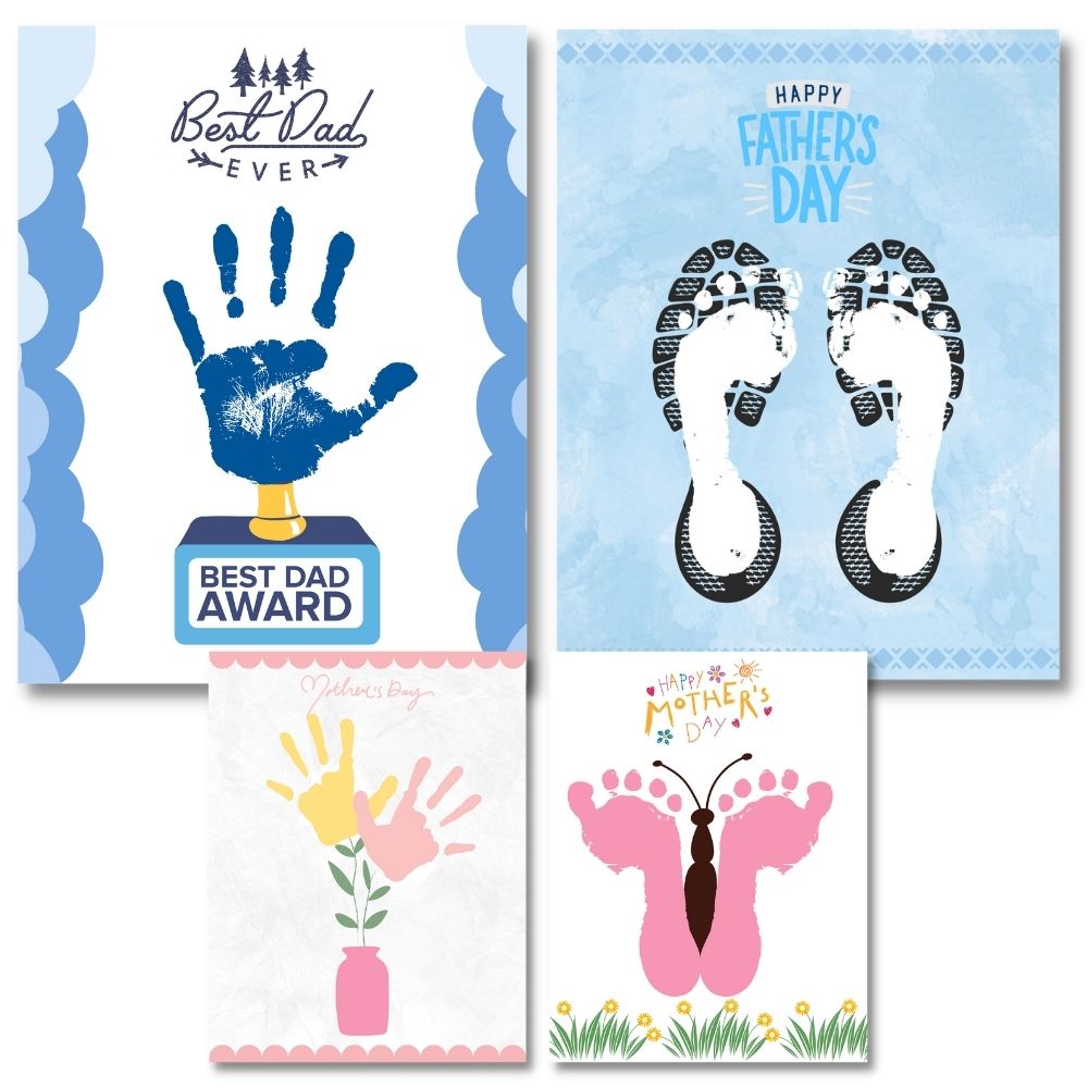 Handprint & Footprint Crafts – Fun Kids Activity Pack