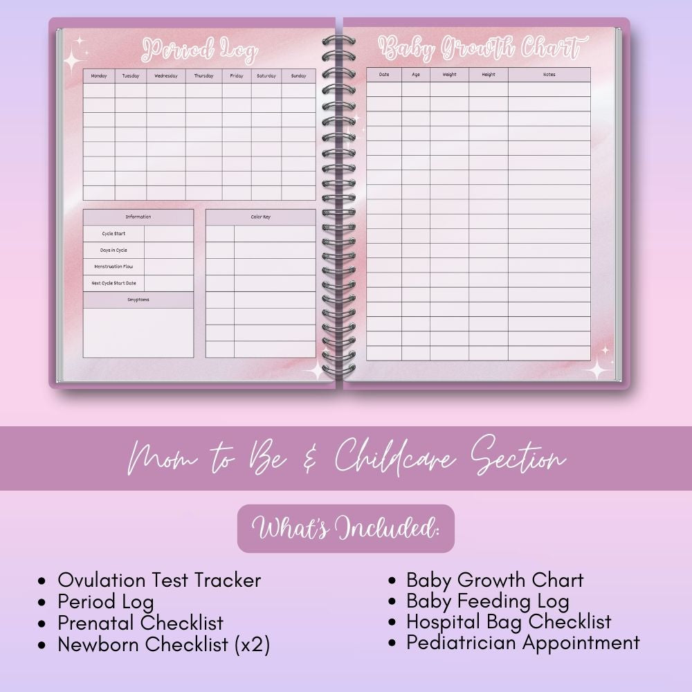 Mom to Be + Busy Mom Planner