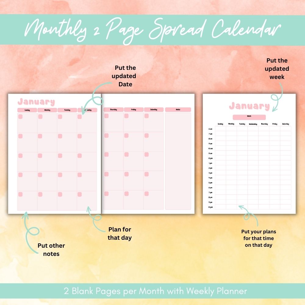 Multicolor Gardening Planner | Organize Plants Plots & Seasons