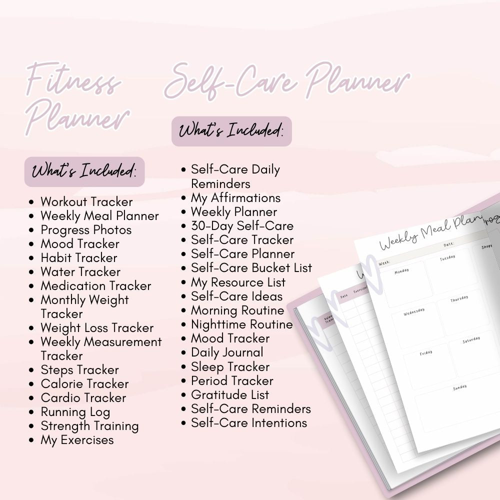 Pink ADHD Planner | Stay Focused Organized & Motivated