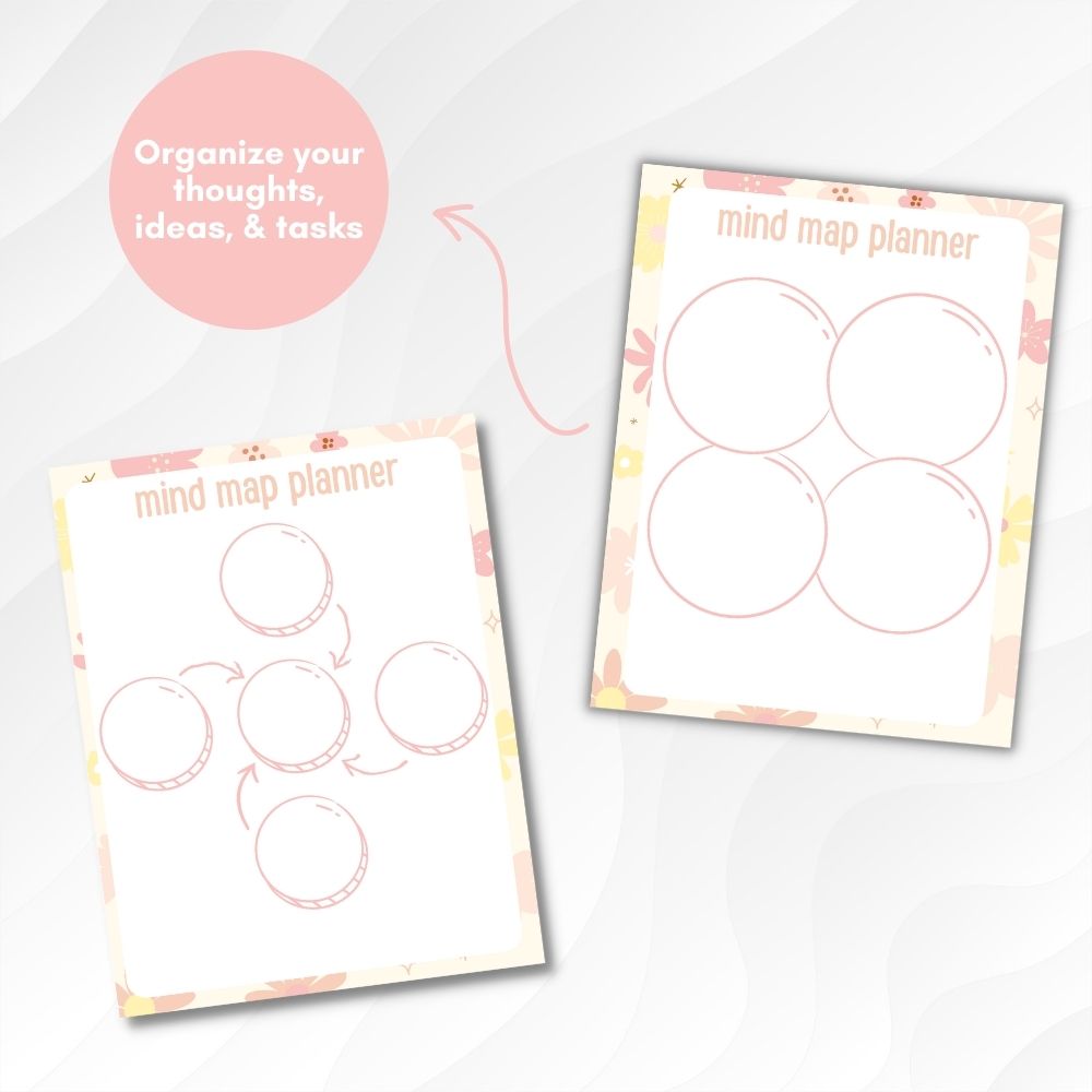 PLR Pastel Brain Dump Journal | Journals for organization | My Store