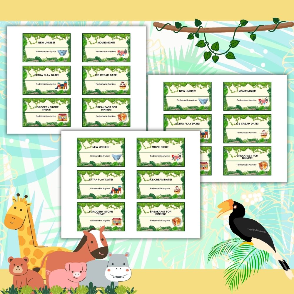 Potty Training Chart – Printable Reward Tracker for Kids