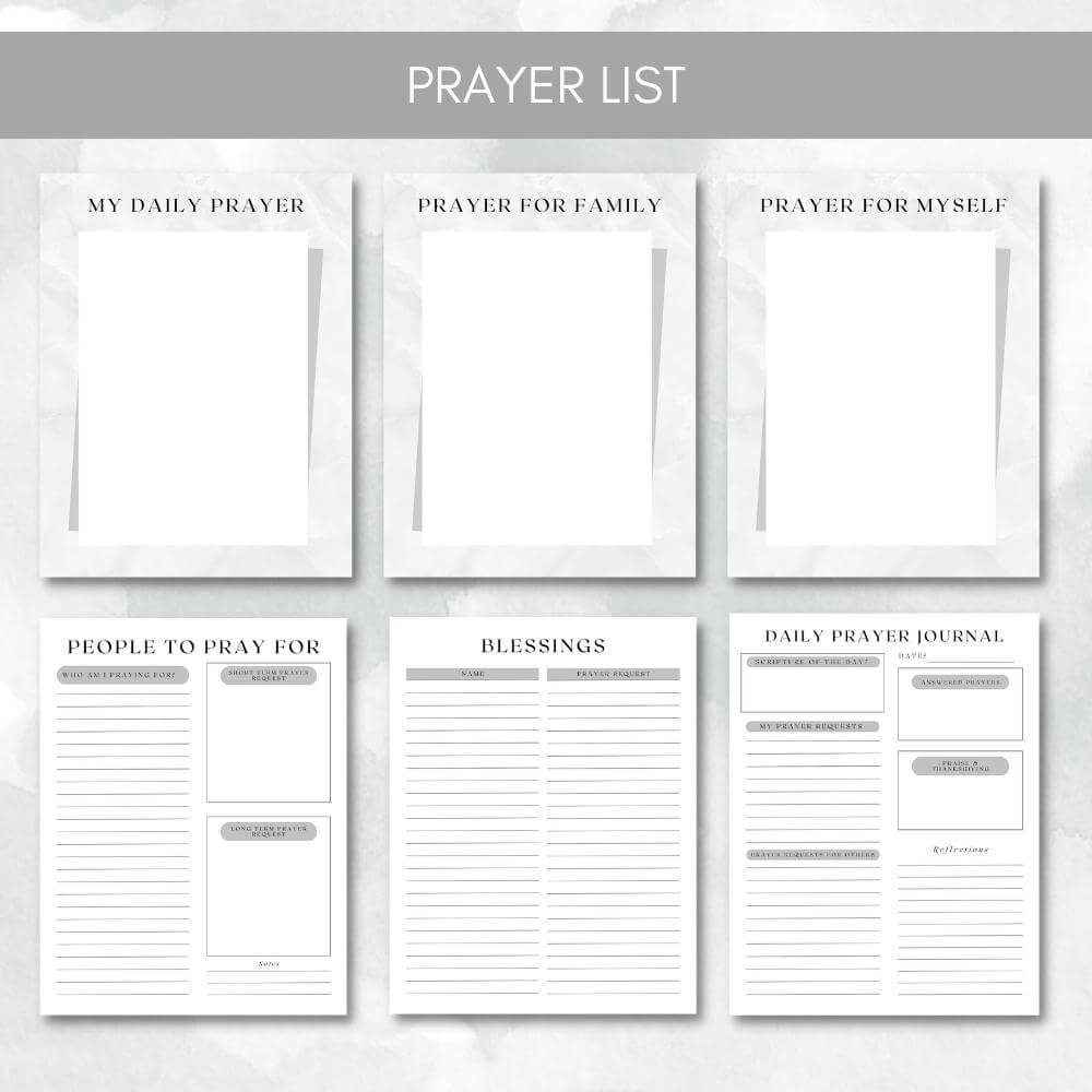 PLR Prayer Journal | Journals for faith and reflection | My Store