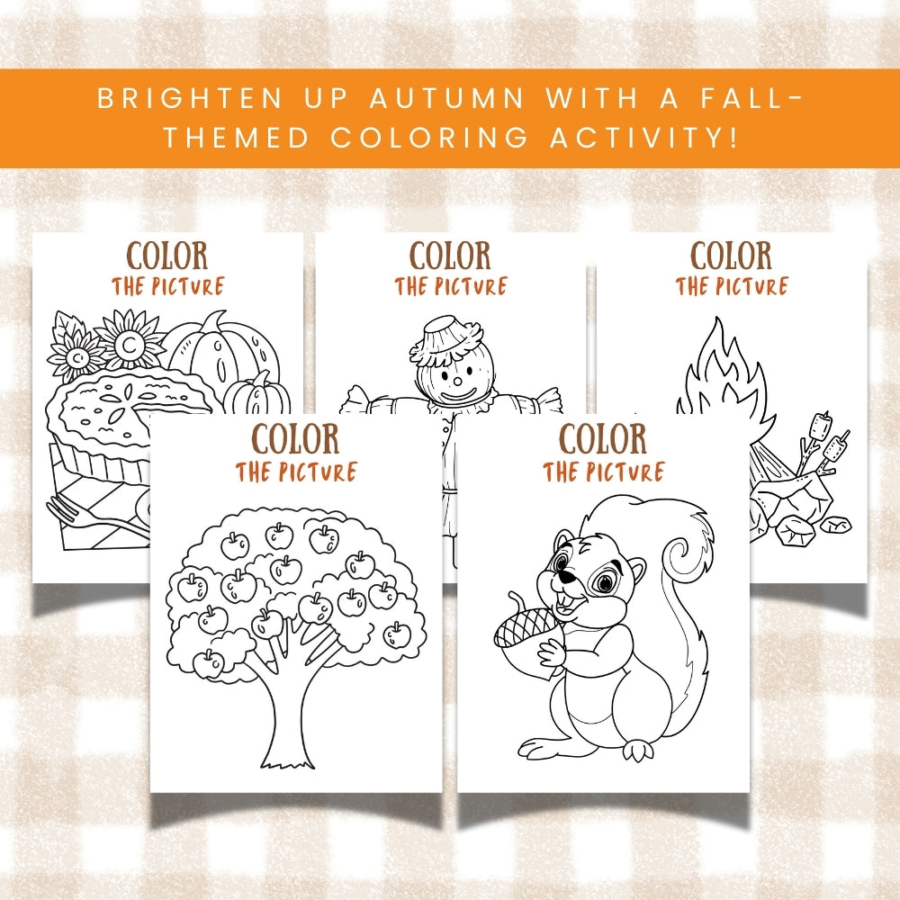 Fall Boredom Buster Pack – 25 Fun Printable Activities