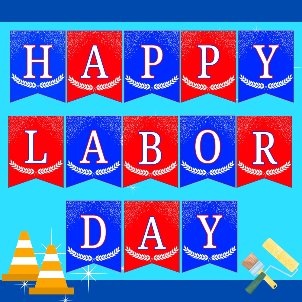 Labor Day Printable Banner